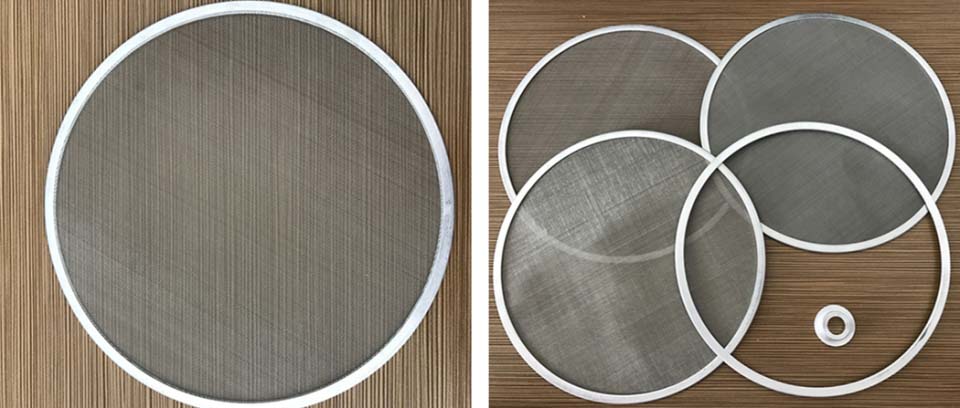 Stainless Steel Filter For Plastic Filament Extruder