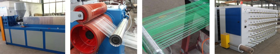 PP/Polypropylene Danline Rope Yarn Extruding Machine