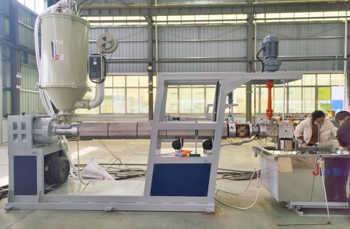 Pp macrofiber making machine for concrete