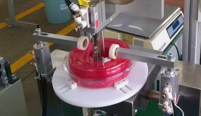 Automatic Pa grass cut nylon trimmer line re-winder packing machine