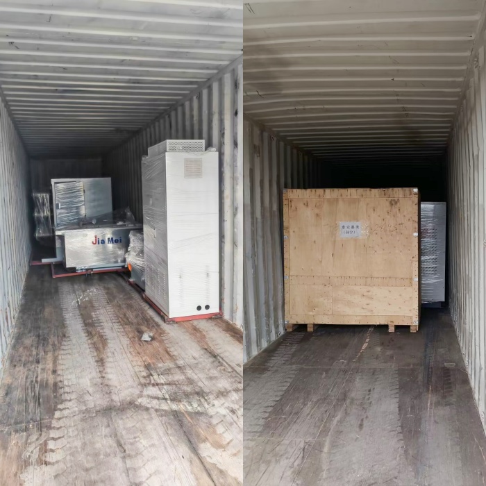 PP Flat Yarn Extruder Shipped to Santos Brazil