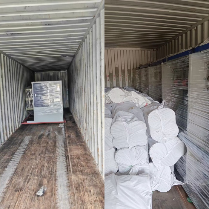 PP Flat Yarn Extruder Shipped to Santos Brazil