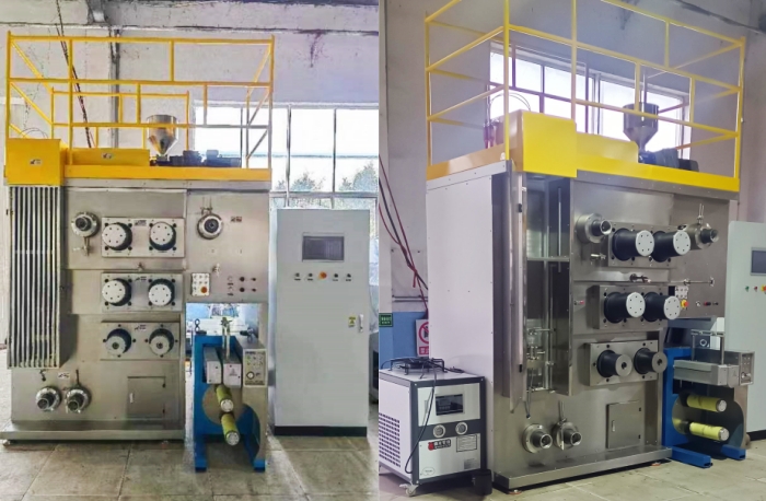 Laboratory cf yarn spinning drawing machine 