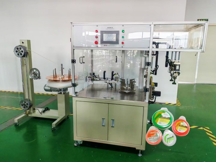 Automatic Pa grass cut nylon trimmer line re-winder packing machine 
