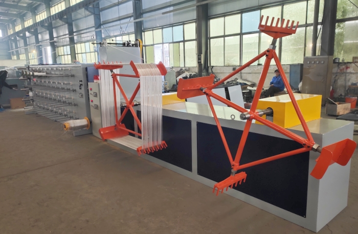 Brush monofilament yarn production line.