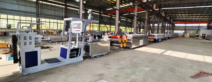 pp hdpe monofilament extruder machine take up winder 