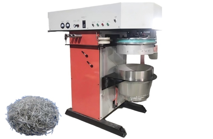 Plastic Reinforced Concrete Fiber Chopping Machine