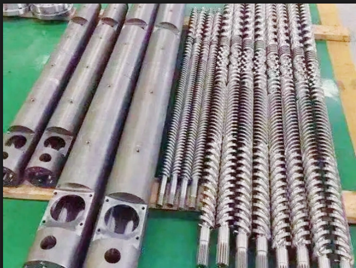 polymer pp pet pa monofilament extruder machine screw & barrel