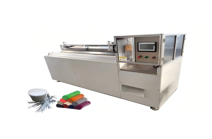 Automatic PET PP Brush Broom Bristle Bundle Wrap Cutting Machine
