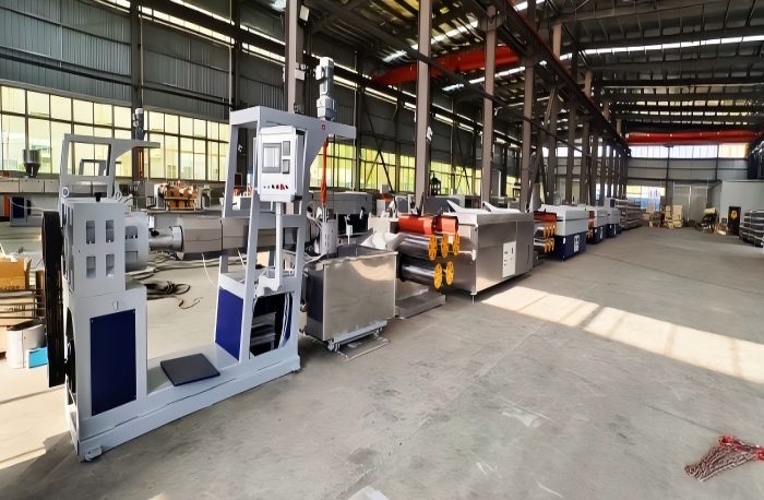 pp hdpe monofilament extruder machine take up winder 