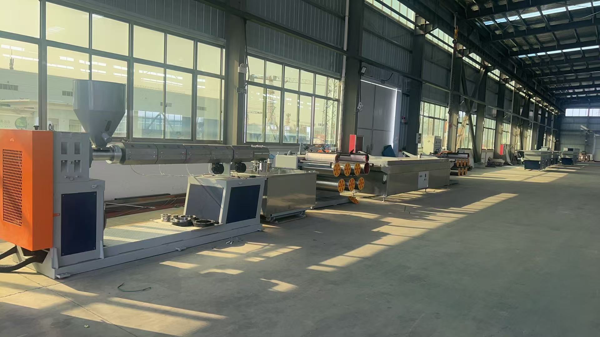 PET Monofilament Extrusion Line for Embroidery Thread Production