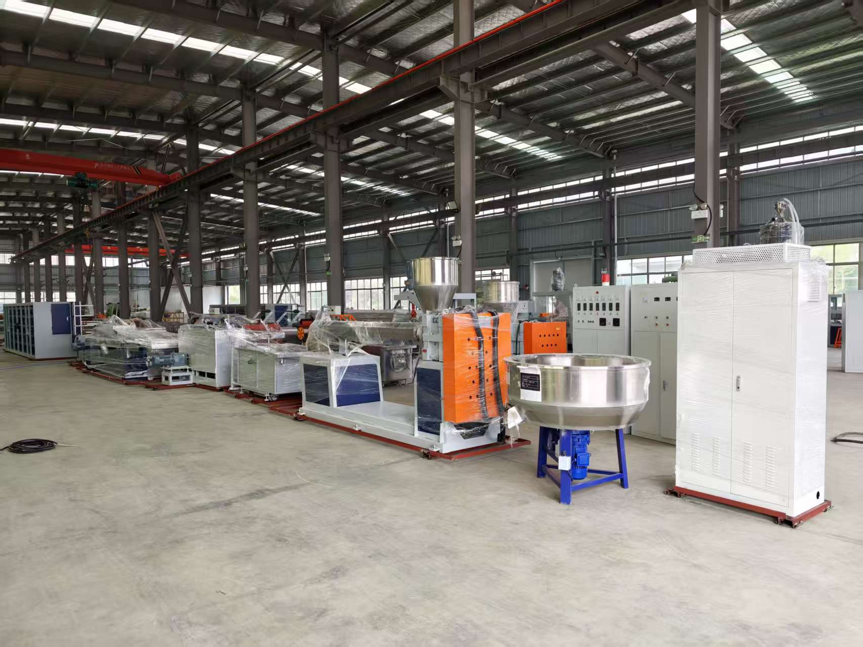 Multiple Monofilament Production Lines Ready for Shipment
