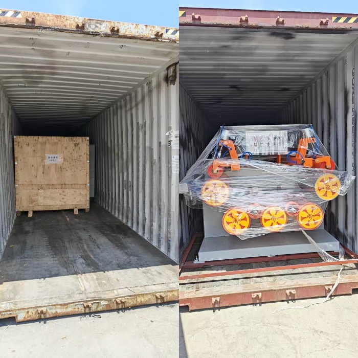 PP Flat Yarn Extruder Shipped to Santos Brazil