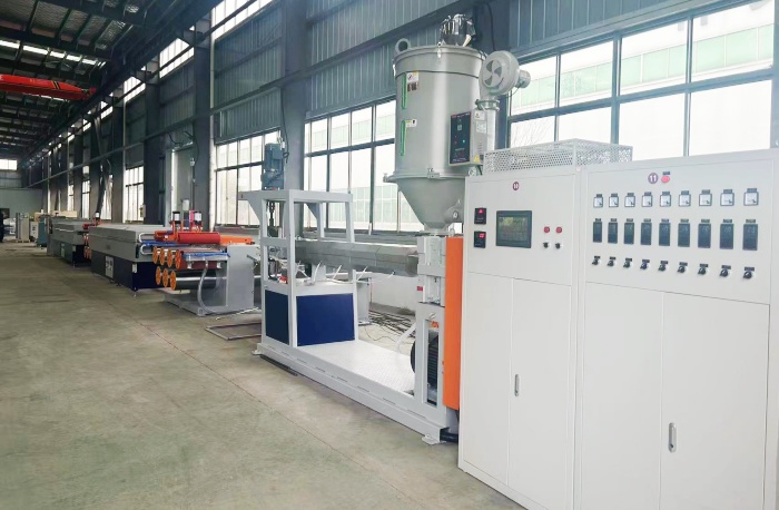 PP Monofilament Extruder Machine Exported to India