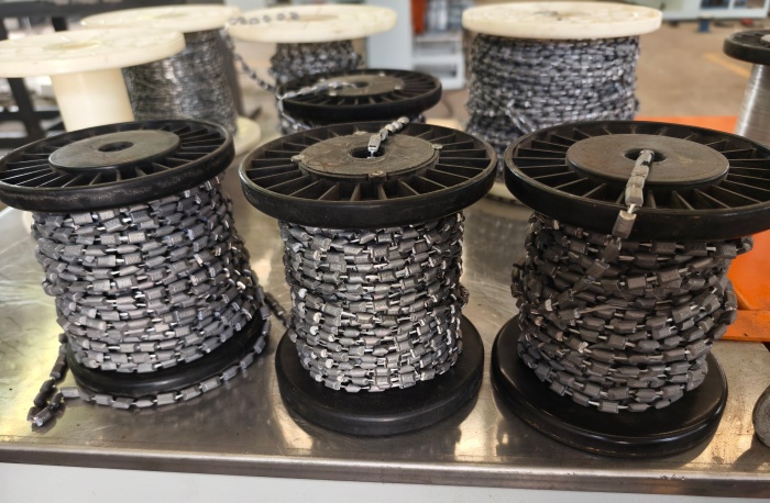Bob-weight Lead Chain Making Machine Working Process