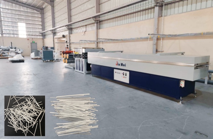 PP Macro Fiber Production Line for Concrete Reinforcement